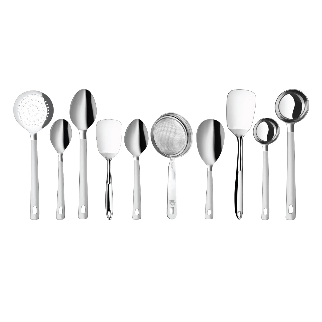 Stainless Steel 10 PCS Cooking Spoons Set