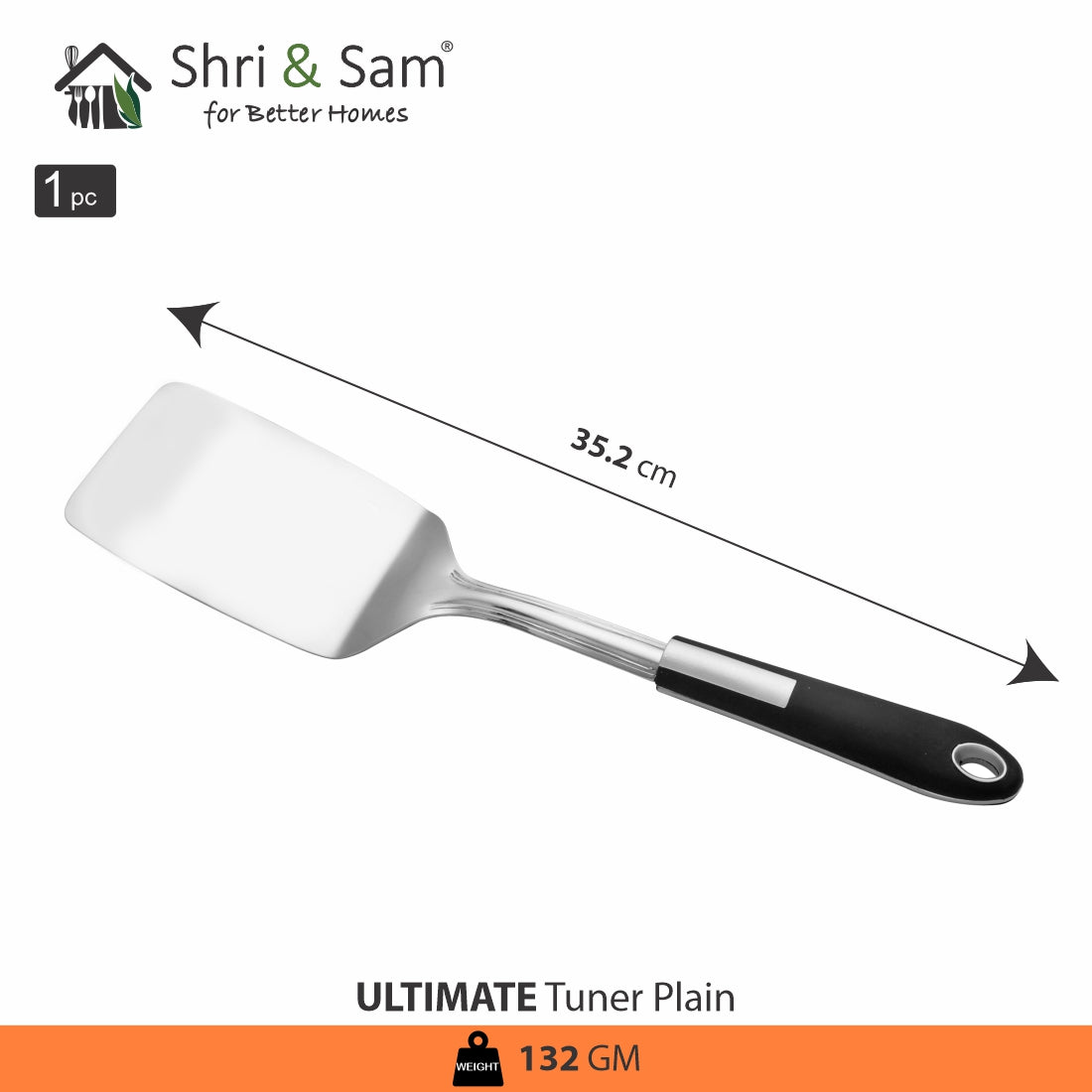 Stainless Steel Turner Plain Ultimate